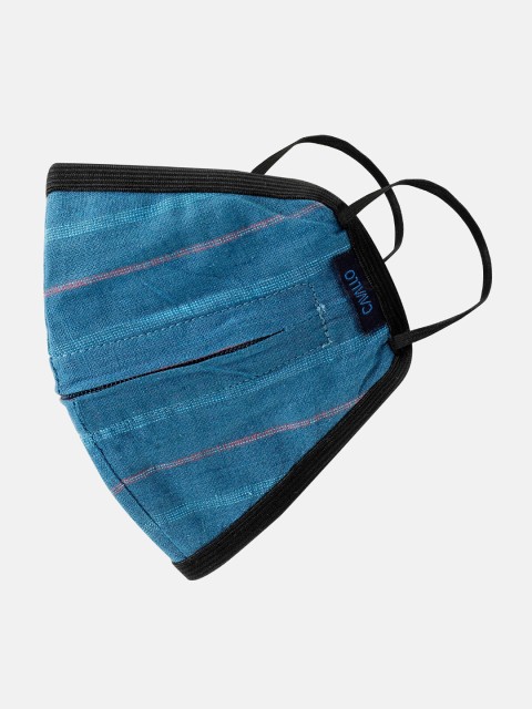 

CAVALLO by Linen Club Unisex Blue 3-Ply Reusable Outdoor Mask