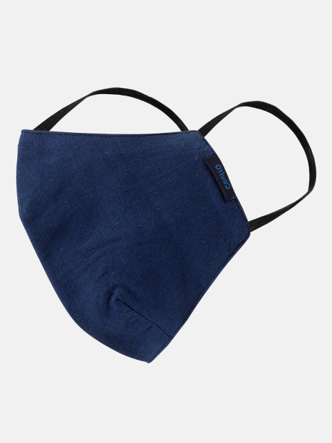 

CAVALLO by Linen Club Unisex 3Ply Protective Outdoor Face Masks, Blue