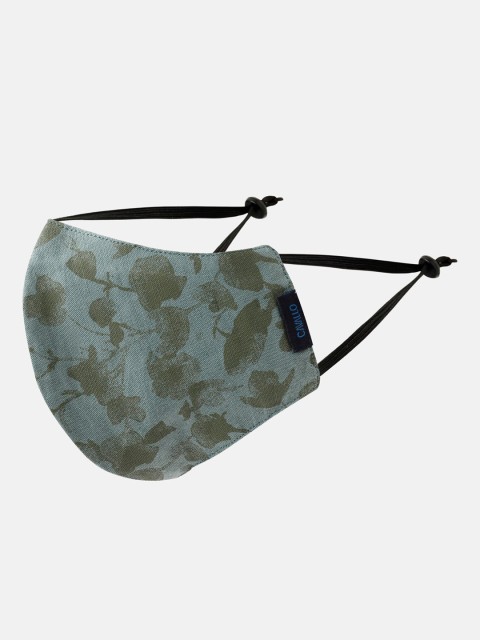 

CAVALLO by Linen Club Unisex Green 3-Ply Reusable Cloth Mask