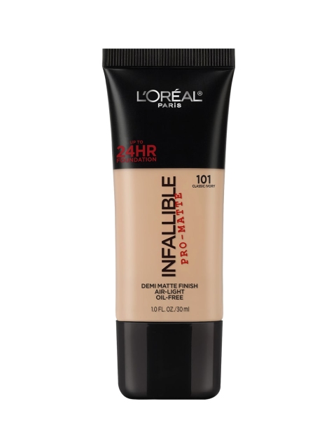 

L'Oreal Paris Infallible Pro-Matte Foundation - Classic Ivory 101, Beige