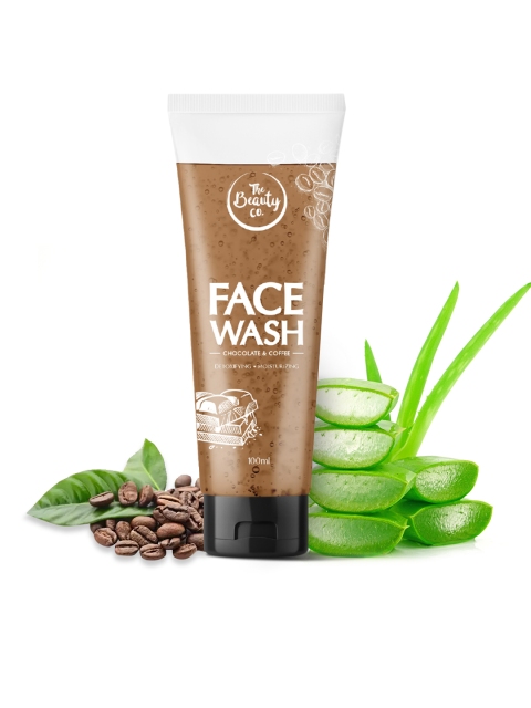 

The Beauty Co. Women Chocolate & Coffee Face Wash 100 ml, Brown