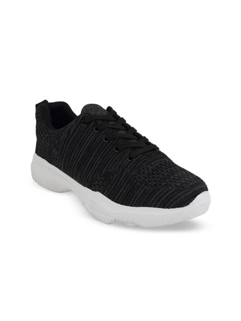 

pelle albero Women Black Woven Design Sneakers