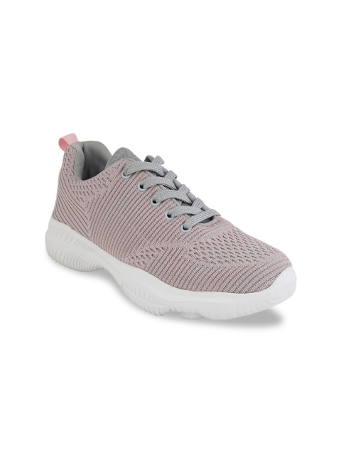 

pelle albero Women Pink Woven Design Sneakers