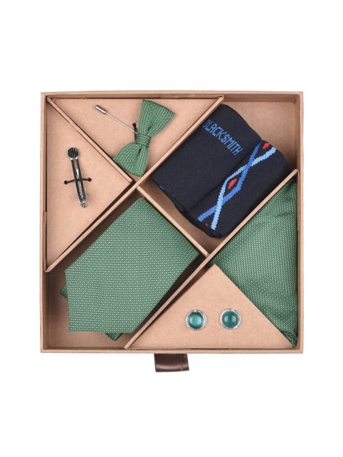 

Blacksmith Men Green & Blue Accessory Gift Set
