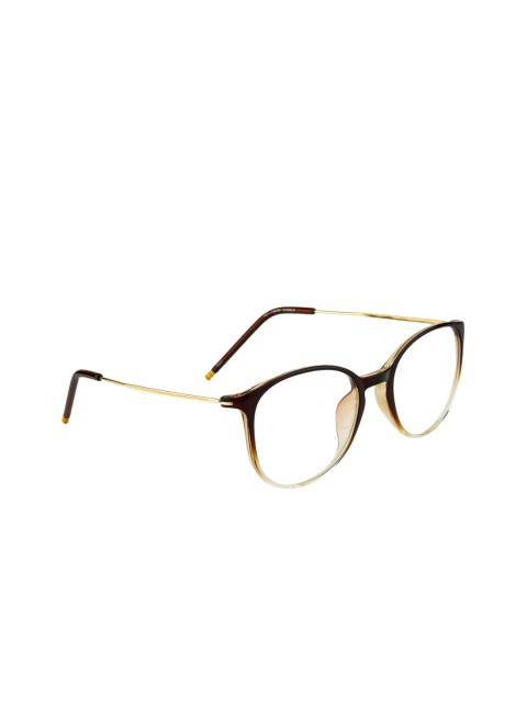 

Ted Smith Unisex Brown Colourblocked Full Rim Round Frames TS-NC-88037_C27
