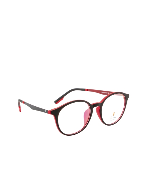 

Ted Smith Unisex Full Rim Round Frames TS-NC-0003_C4, Black