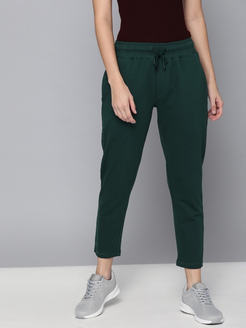 

Harvard Women Green Solid Track Pants