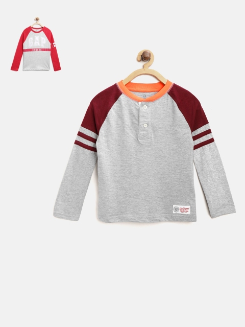 

GAP Boys Set Of 2 T-Shirts, Grey