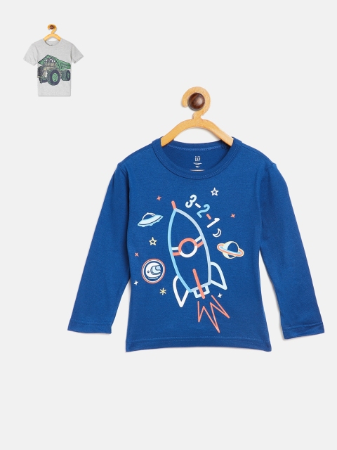 

GAP Boys Set of 2 T-Shirts, Grey