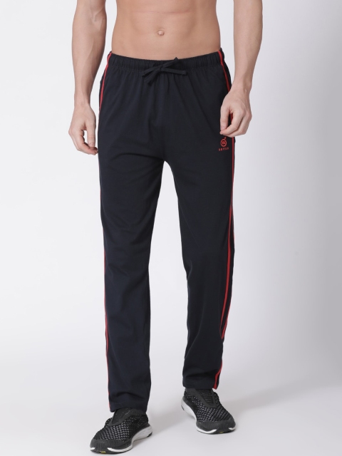 

Macroman M-Series Men Navy Blue Solid Track Pants