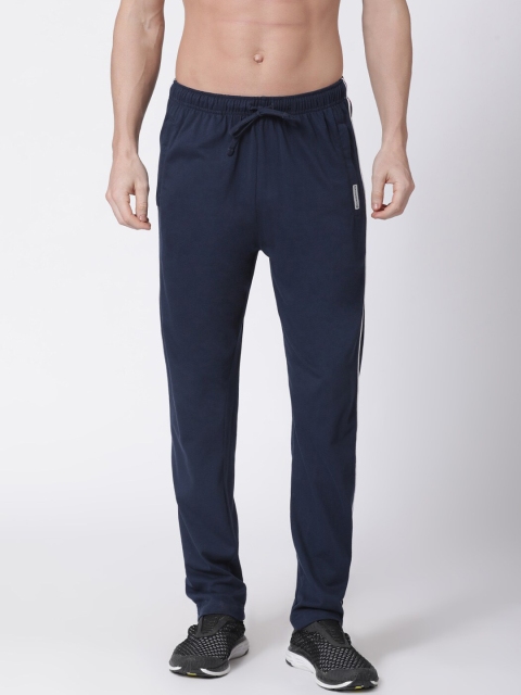 

Macroman M-Series Men Navy Blue Solid Track Pants