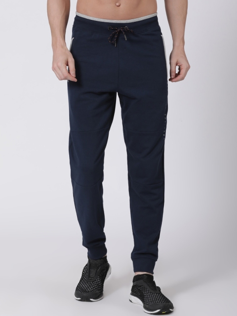 

Macroman M-Series Men Navy Blue Solid Joggers