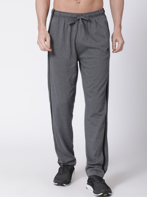 

Macroman M-Series Men Charcoal Grey Solid Track Pants
