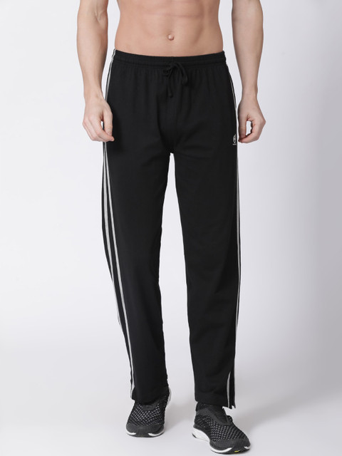 

Macroman M-Series Men Black Solid Track Pants