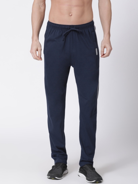 

Macroman M-Series Men Navy Blue Solid Track Pants