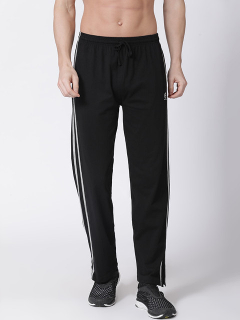 

Macroman M-Series Men Black Solid Track Pants