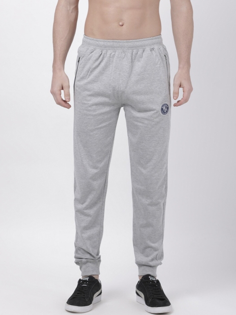 

Macroman M-Series Men Grey Melange Solid Joggers