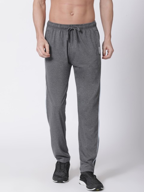 

Macroman M-Series Men Charcoal Grey Solid Track Pants