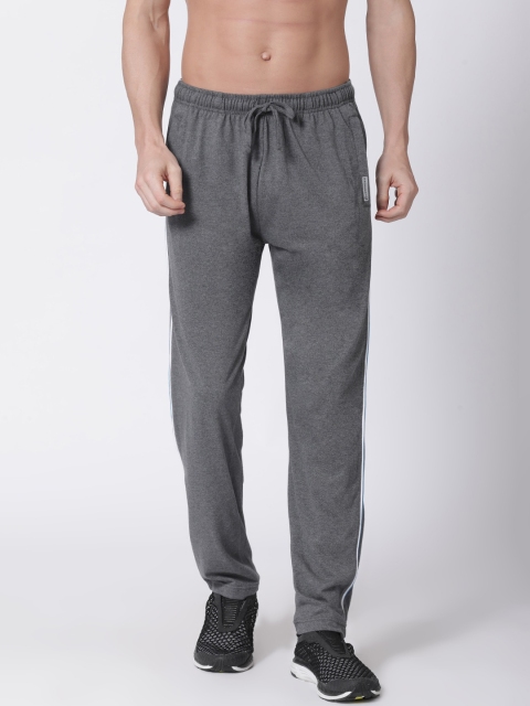 

Macroman M-Series Men Charcoal Grey Solid Track Pants