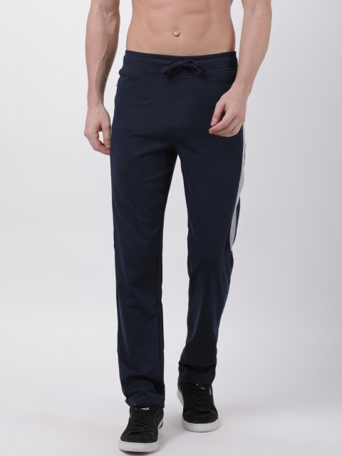 

Macroman M-Series Men Navy Blue Solid Track Pants
