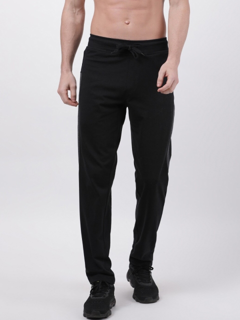 

Macroman M-Series Men Black Solid Track Pants