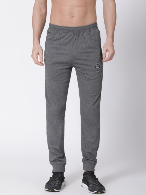 

Macroman M-Series Men Charcoal Grey Solid Track Pants
