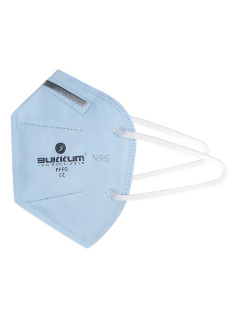

BUKKUM Unisex Blue 5-Ply Valved N95 Mask