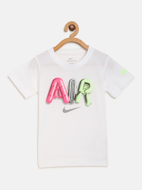 

Nike Boys White Air Bubble Print T-shirt