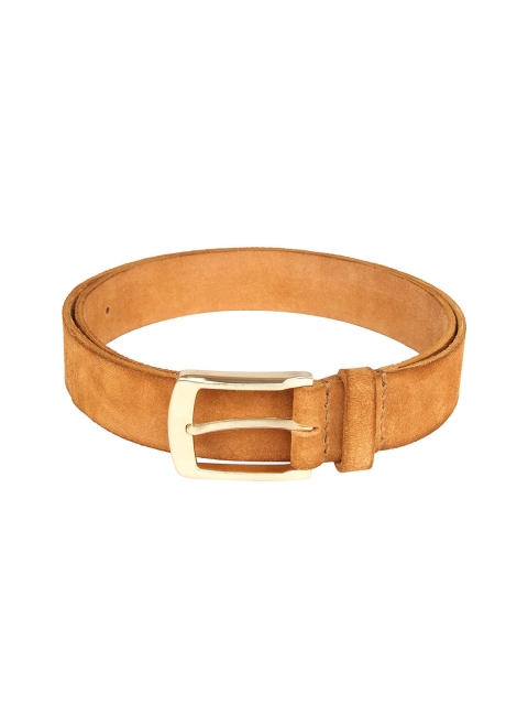 

Aditi Wasan Men Tan Brown Leather Solid Belt
