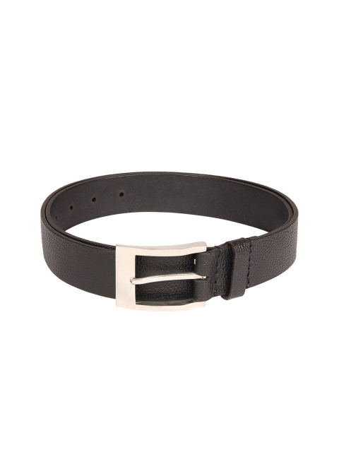 

Aditi Wasan Men Brown Textured Leather Belt
