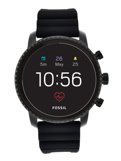 

Fossil Men Black Explorist HR Smartwatch FTW4018