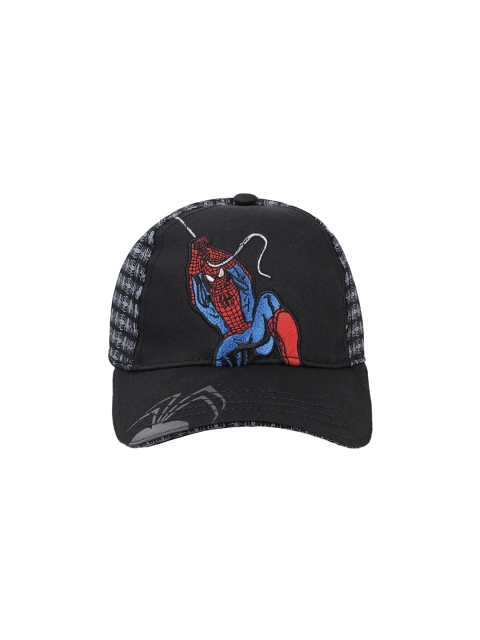 

Kids Ville Boys Black & Red Printed Baseball Cap