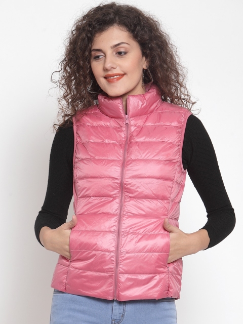 

Global Republic Women Pink Printed Lightweight Padded Jacket