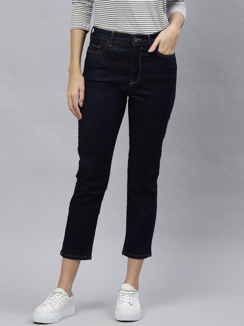 

Marks & Spencer Women Navy Blue Solid Stretchable Jeans