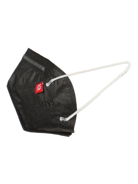 

Swiss Design Unisex Pack Of 5 3-Ply Reusable Cloth Masks, Black