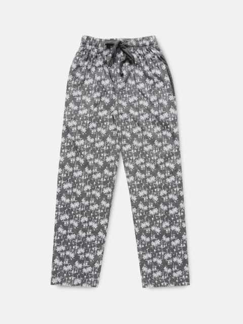 

Urban Dog Boys Grey & White Tropical Print Lounge Pants