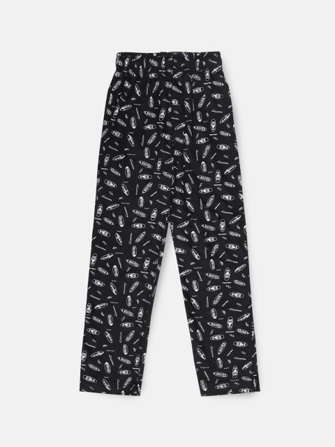 

Urban Dog Boys Black & White Printed Lounge Pants