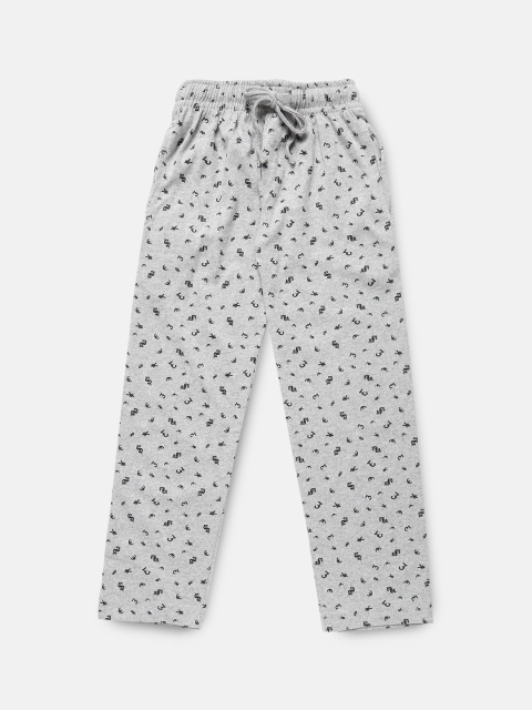 

Urban Dog Boys Grey & Black Printed Lounge Pants