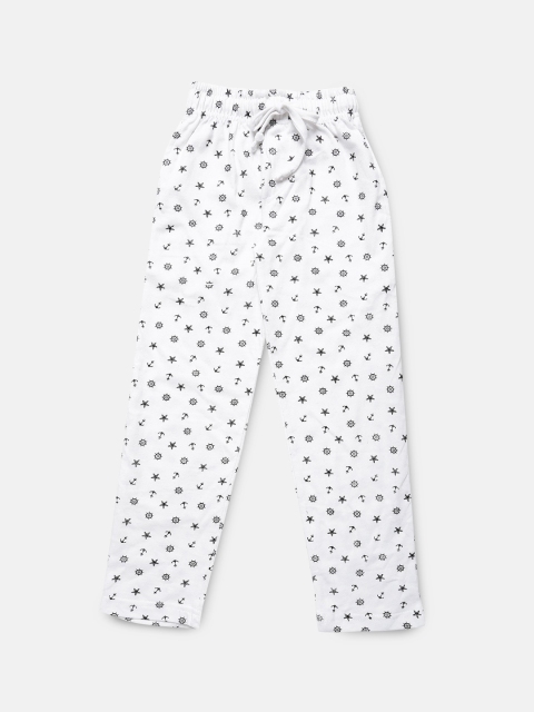 

Urban Dog White & Black Printed Lounge Pants