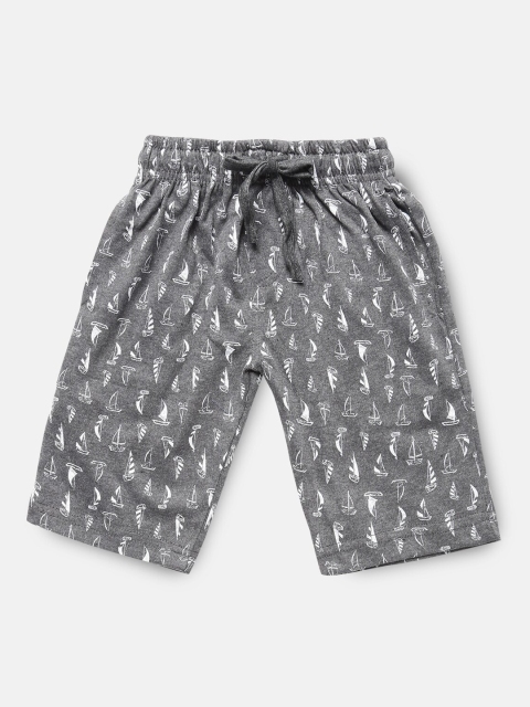 

Urban Dog Boys Grey Nautical Print Regular Fit Shorts
