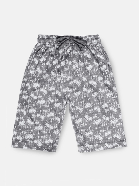 

Urban Dog Infant Boys Grey & White Printed Regular Fit Regular Shorts
