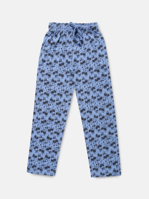 

Urban Dog Boys Blue Printed Lounge Pants