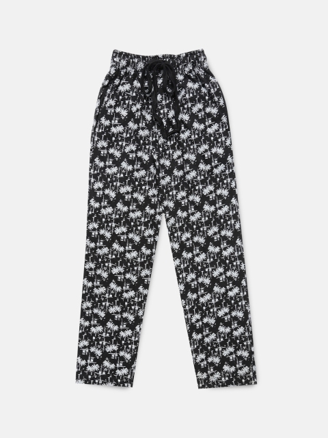 

Urban Dog Boys Black & White Printed Lounge Pants