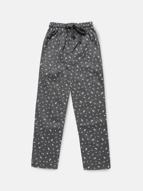 

Urban Dog Boys Grey Printed Lounge Pants