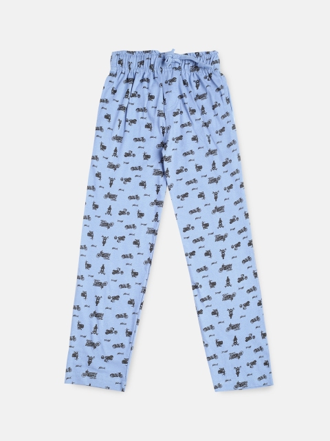 

Urban Dog Boys Blue Printed Lounge Pants