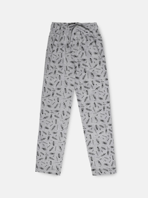 

Urban Dog Boys Grey Printed Lounge Pants