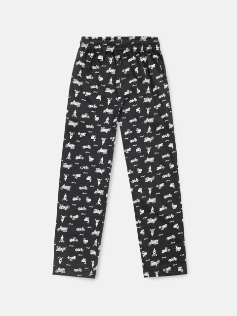 

Urban Dog Boys Black Printed Lounge Pants