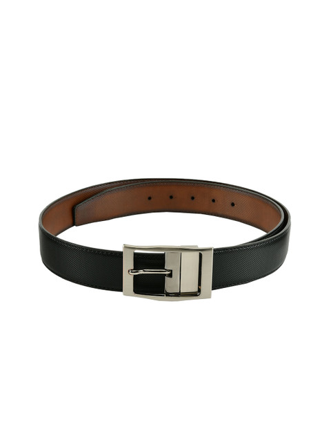 

WINSOME DEAL Men Black & Brown Reversible Solid Leather Belt
