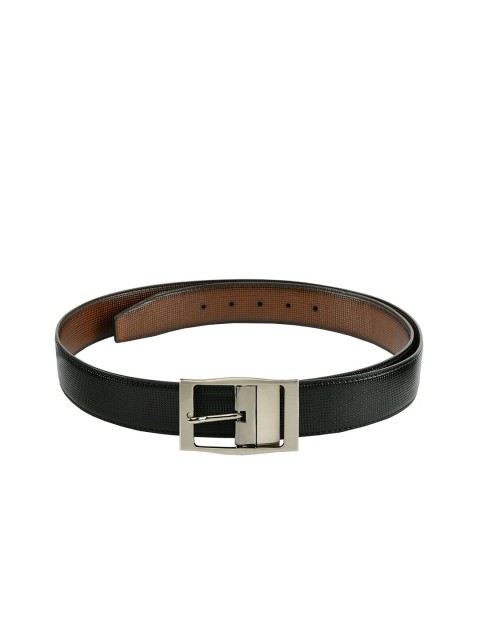 

WINSOME DEAL Men Black & Brown Solid Belt