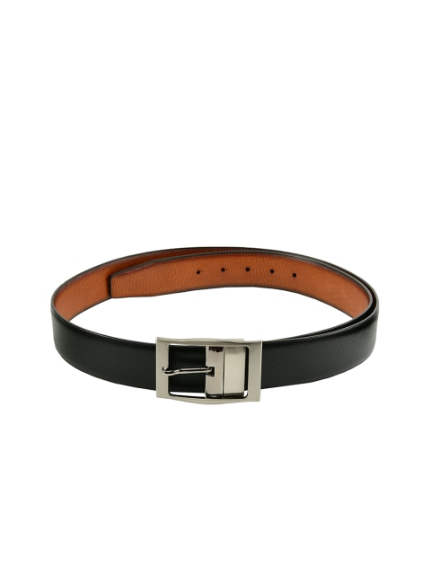 

WINSOME DEAL Men Black & Brown Solid Reversible Belt